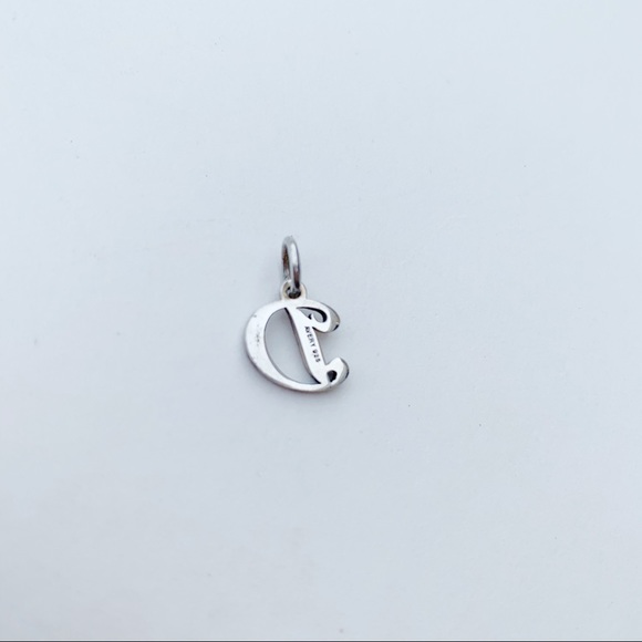 James Avery Script Initial Charm Letter 